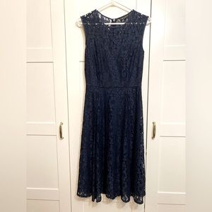 Dorothy Perkins blue lace dress.